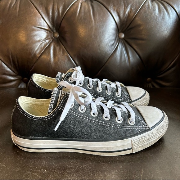 Converse CHUCK TAYLOR ALL STAR LEATHER Women size 37.5 - Picture 2 of 9